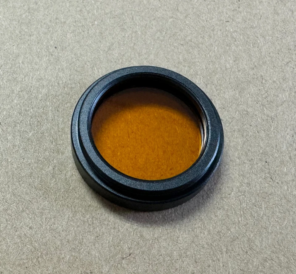 Orange Panchromatic Filter Lens f/ Rollei 35 35 T 35 TE Rollei 35 SE 24mm 30.5mm - Image 2 of 4