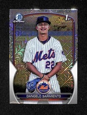 2023 Bowman Chrome - Prospects Dangelo Sarmiento 1st #BCP-161 Mojo Refractor RC