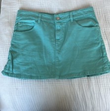 Liu Jo Girls Green Denim Skirt