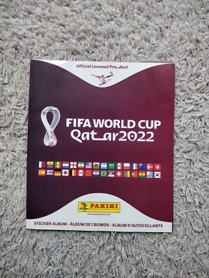 Empty album football FIFA WC World cup QATAR 2022 Panini