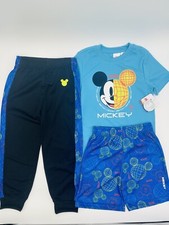 Childrens Clothing DISNEY Jr MICKEY MOUSE 3 Piece Shorts Set NEW w/Tags Size 3