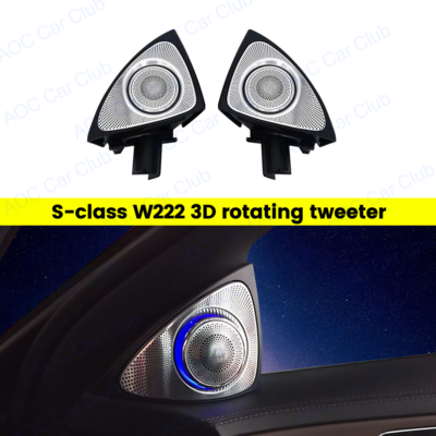 Tweeter LED Speaker For Mercedes~benz S~class W222 Door Audio Trim