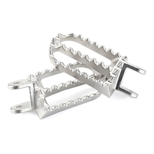 For Honda XR 400R CR 80R CR 85R Foot Pegs Rider Pedal Pads Foot Control Adapters - Picture 19 of 24