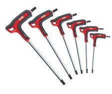 USAG 280 HG/SE6 SERIE DI 6 CHIAVI MASCHIO ESAGONALI CON IMPUGNATURA BIMATERIALE