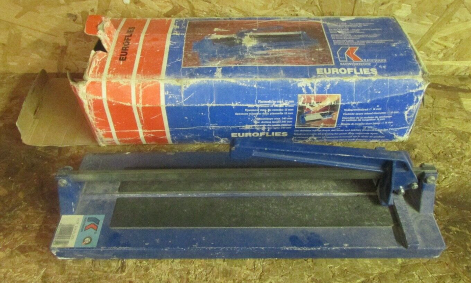Kaufmann Eurofiles Tiler Tile Cutter Scorer Cutting Tool eBay