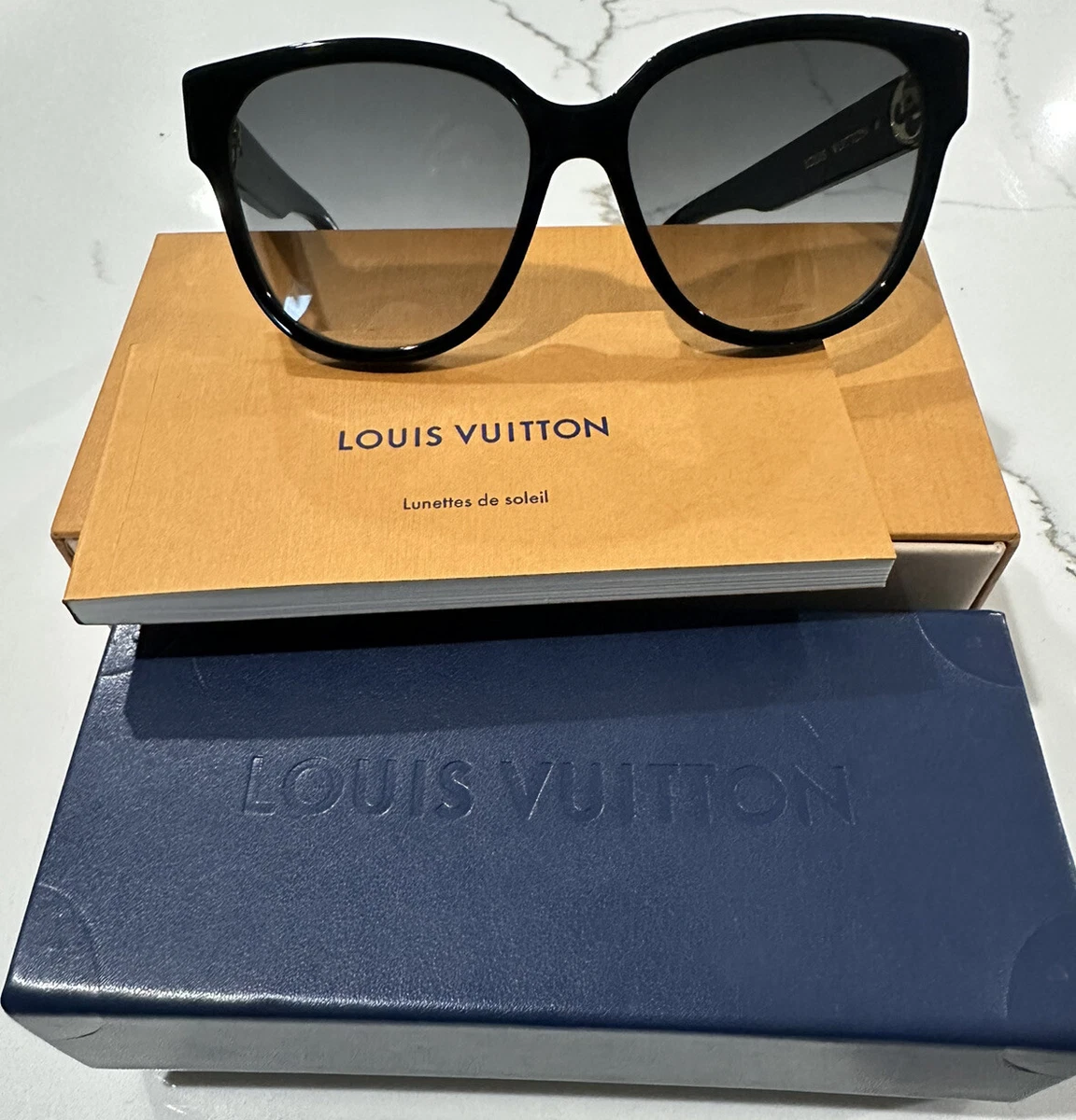 NIB AUTHENTIC LOUIS VUITTON SUNGLASSES MADE IN ITALY eBay