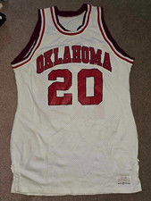 Vtg Oklahoma Sooners 1977-78 Game Worn Basketball Jersey