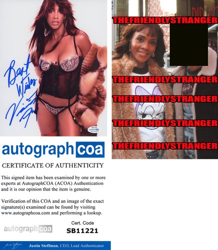 Vivica A. Fox signed Autographed 8x10 Photo Hot SEXY LINGERIE Empire ACOA COA