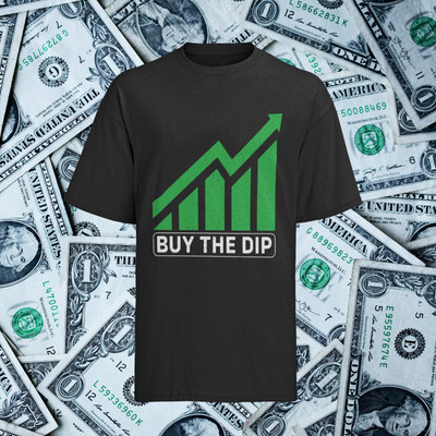 Day trading Shirt Herren Stock Aktien Money Get Rich Buy the Dip Chart S-XXXL