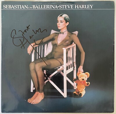 Steve Harley and Cockney Rebel Hand Signed Sebastian / Ballerina Vinyl 1