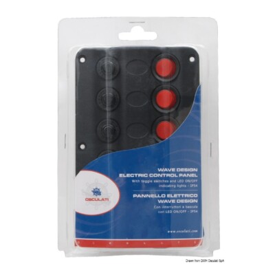 Pannello 5 Interruttori OSCULATI - Colore Grafite, Per Barche E Imbarcazioni - Foto 11