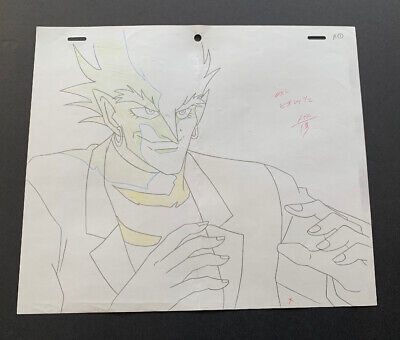 Densetsu No Yuusha Da Garn anime cel A1 w/ Genga ~ Ray Rohr Artifacts