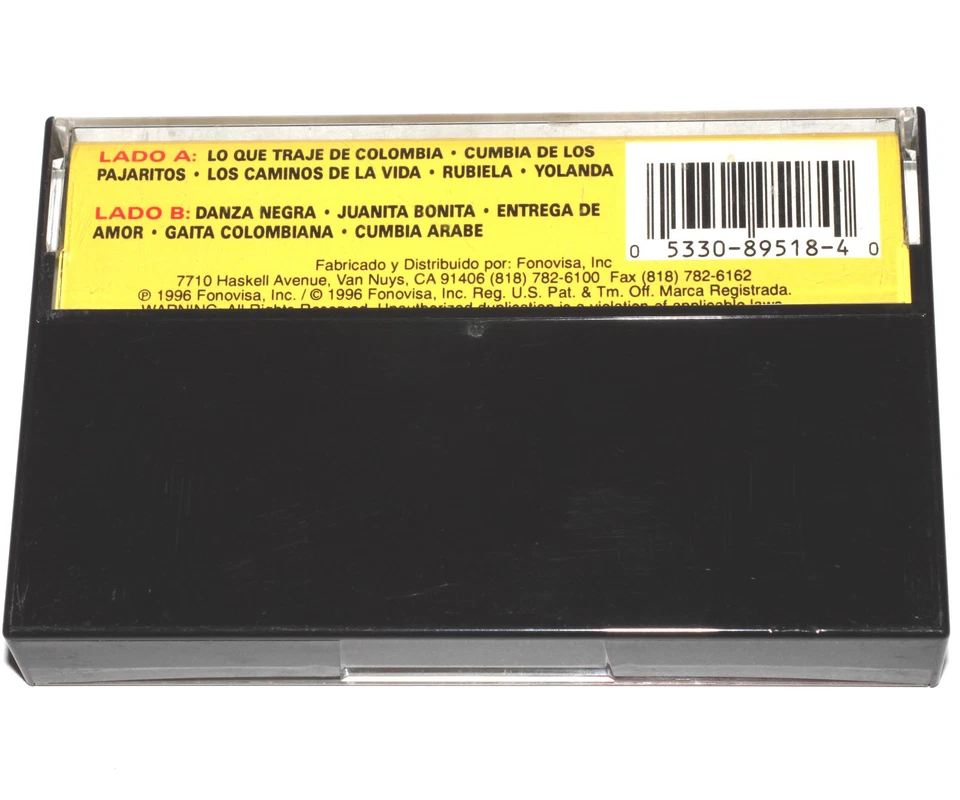 Mariachi Fiesta Mexicana Vol 7 - A Ritmo Colombiano (кассетная лента 1996) ПРОТЕСТИРОВАНО - Изображение 3 из 4
