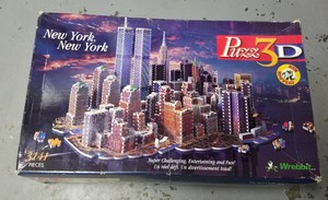 twin towers 3d puzzle