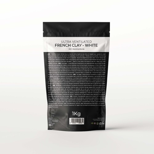 Mystic Moments | White Ultra Ventilated French Clay - 5Kg - Picture 2 of 6