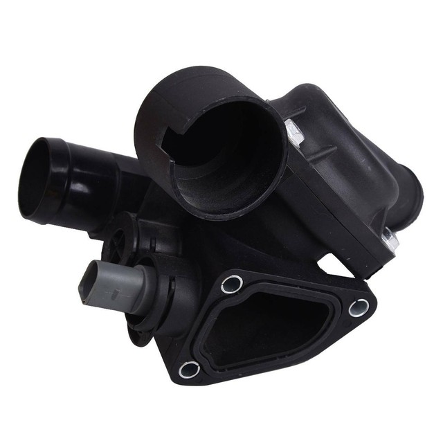 Thermostat Housing Assembly Fit for 2004-2006 VW Touareg V6 Base 3.2l ...