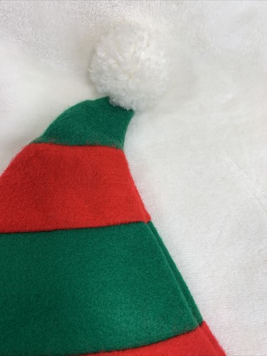 Nuevo con etiquetas Sombrero de Elfo de Navidad Orejas de Pixie Verde y Rojo Papá Noel Adulto Talla Única NUEVO - Imagen 8 de 12