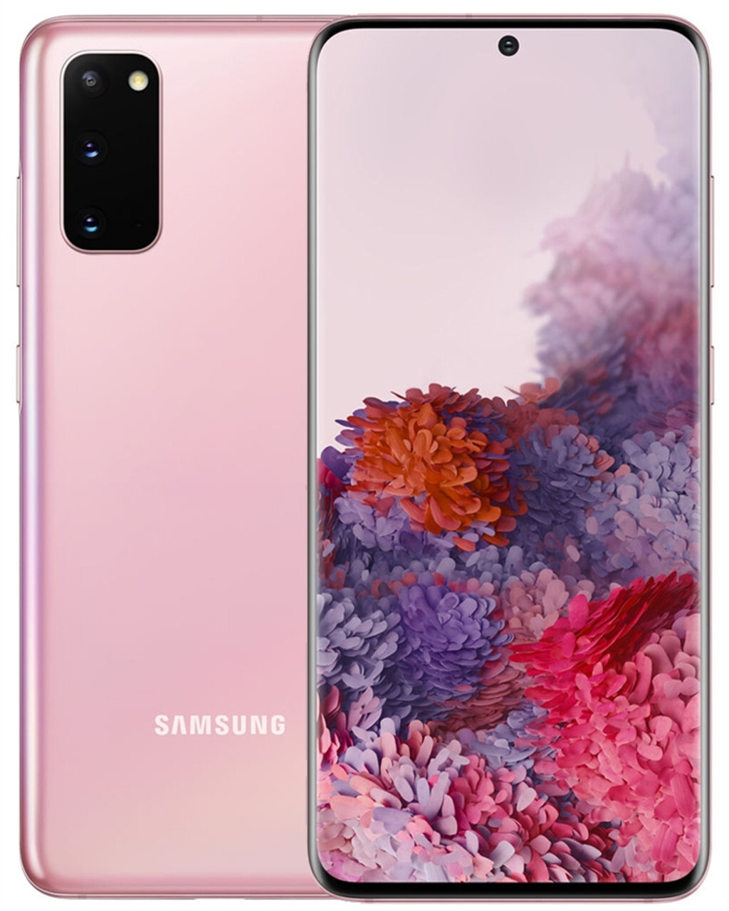 Samsung Galaxy S20 5G SM-G981U Unlocked 128GB Cloud Pink C Light Burn-image