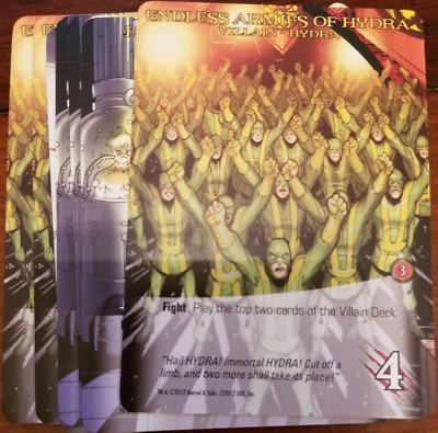 Hydra Villain x8 Upper Deck Marvel Legendary base