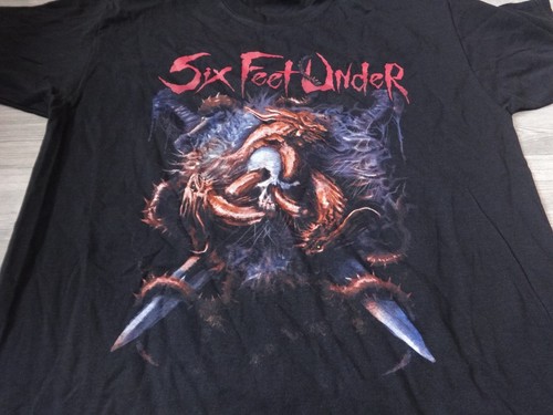 Six Feet Under Death Metal Shirt XL Torture Killer Avulsed - Imagen 2 de 3
