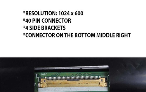 NEW ACER ASPIRE ONE D255-2DQKK AOD260-A D255-2D 10.1''' LED LAPTOP SCREEN UK - Afbeelding 6 van 7