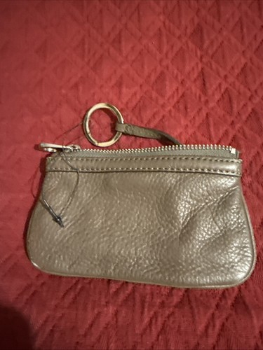 Marc By Marc Jacobs Taupe Soft Leather Zip Coin Purse Card Wallet  6 By 4 Us4 - Picture 4 of 4