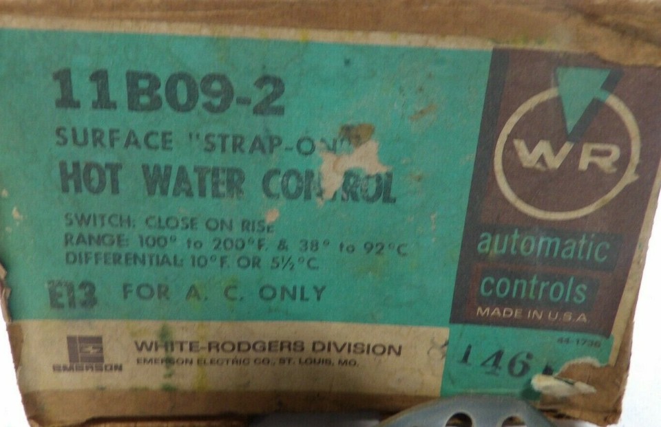 Water Rodgers NEW WHITE RODGERS 11B09-2 SURFACE HOT WATER CONTROL 10º DIFF 240 VAC | eBay