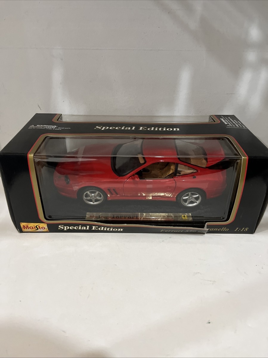 ミニカー Hot Wheels 550 Maranello 1996 1:18 Burago 1996 Ferrari 550 Maranello 1:18 Gold Collection | eBay