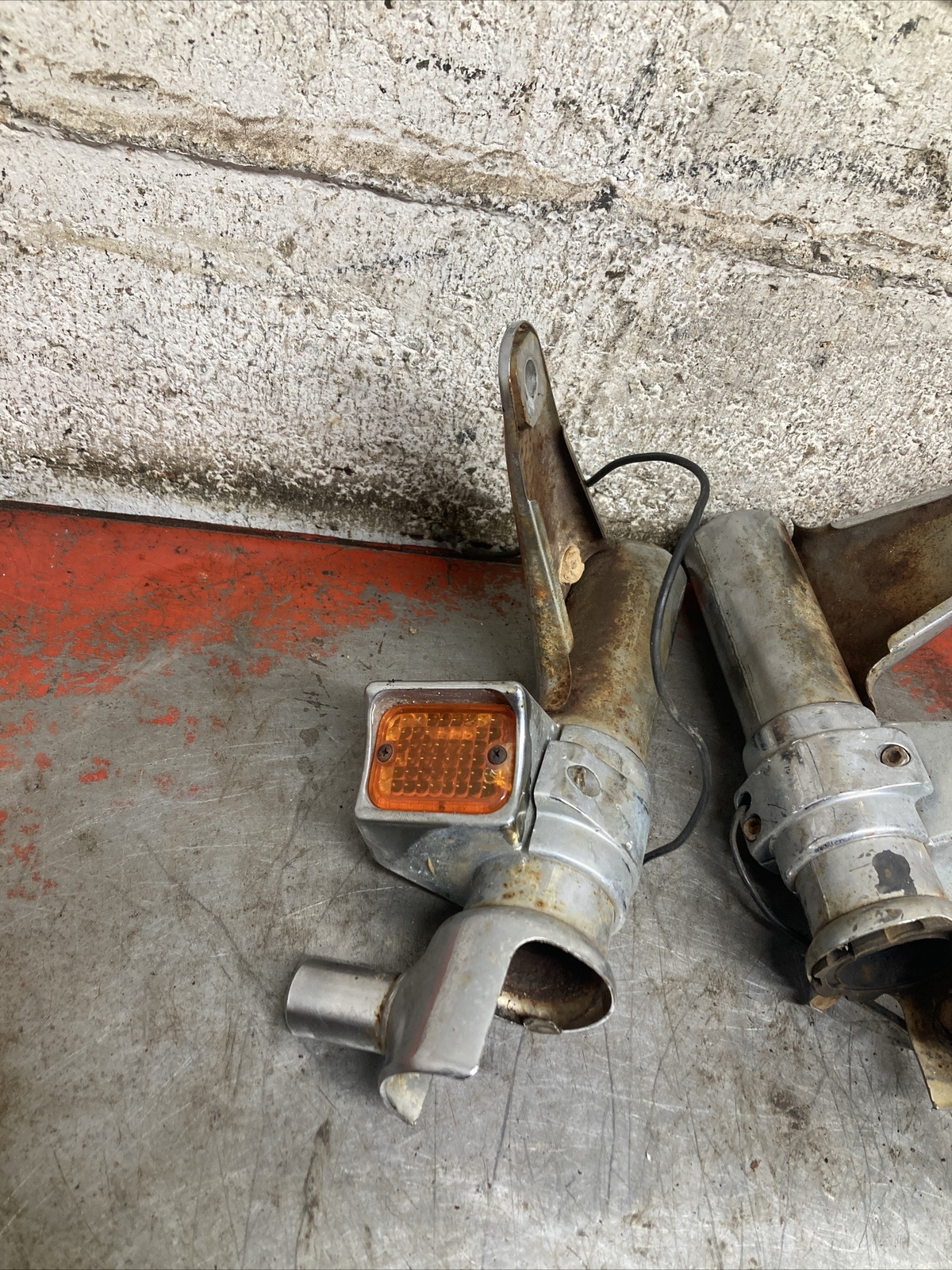 1980 Honda Cb750c Cb 750 Fork Ears With Blinkers