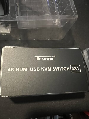 Tendak 4K HDMI USB KVM 4 in 1 Out Switch-Brand New