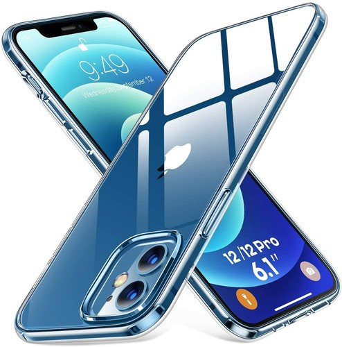 Coque transparente antichoc fantaisie pour iPhone 12 11 Pro XS Max XR X 7 8 Plus Se - Photo 6 sur 21