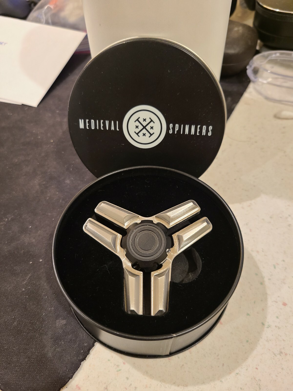 steel fidget spinner