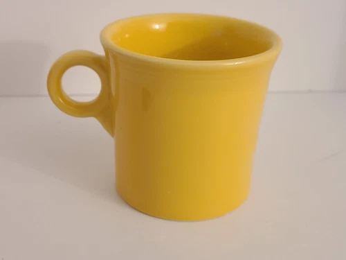 FiestaWare Homer Laughlin Coffee Mug O-Ring Handle Sunflower Cup