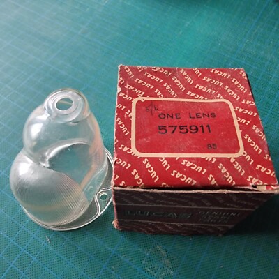 NOS LUCAS NUMBER PLATE LENS HILLMAN HAWK SUPER SNIPE TRIUMPH VANGUARD # 575911