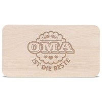 "Schneidebrett FrüHstüCksbrettchen \"Oma Ist Die Beste\""