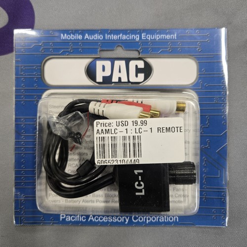 PAC Car Audio Bass Knob Remote Level Controller