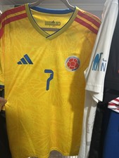 Columbia World Cup 2026 Player Luis Dias #7 Size Large