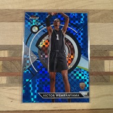 ウエンバンヤマ　ウェンバニャマ　RCカード　PSA10 1500枚限定 2023-24 Topps Finest - Common Victor Wembanyama #76 Blue