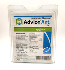 Advion ANT Gel Bait - 4 Tubes x 1.06 oz 30g Plungers  Tips Ant Control Killer
