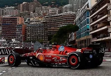 BBR 1/18 Ferrari SF-24 Sainz Monaco GP 2024 Diecast BBR241855C