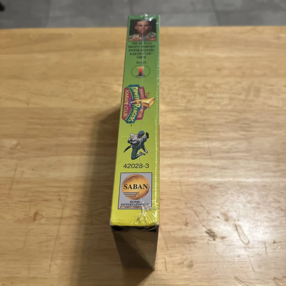 Mighty Morphin Power Rangers Karate Club VHS SEALED Tommy Jason Frank RARE 1994 - Image 4 of 4