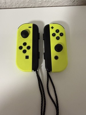 Nintendo Switch Joy-Cons Neon Gelb/Grün   Links & Rechts   Top Zustand