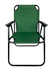 1/2 Folding Camping Deck Chair Garden Lawn Patio Spring Foldable Seat