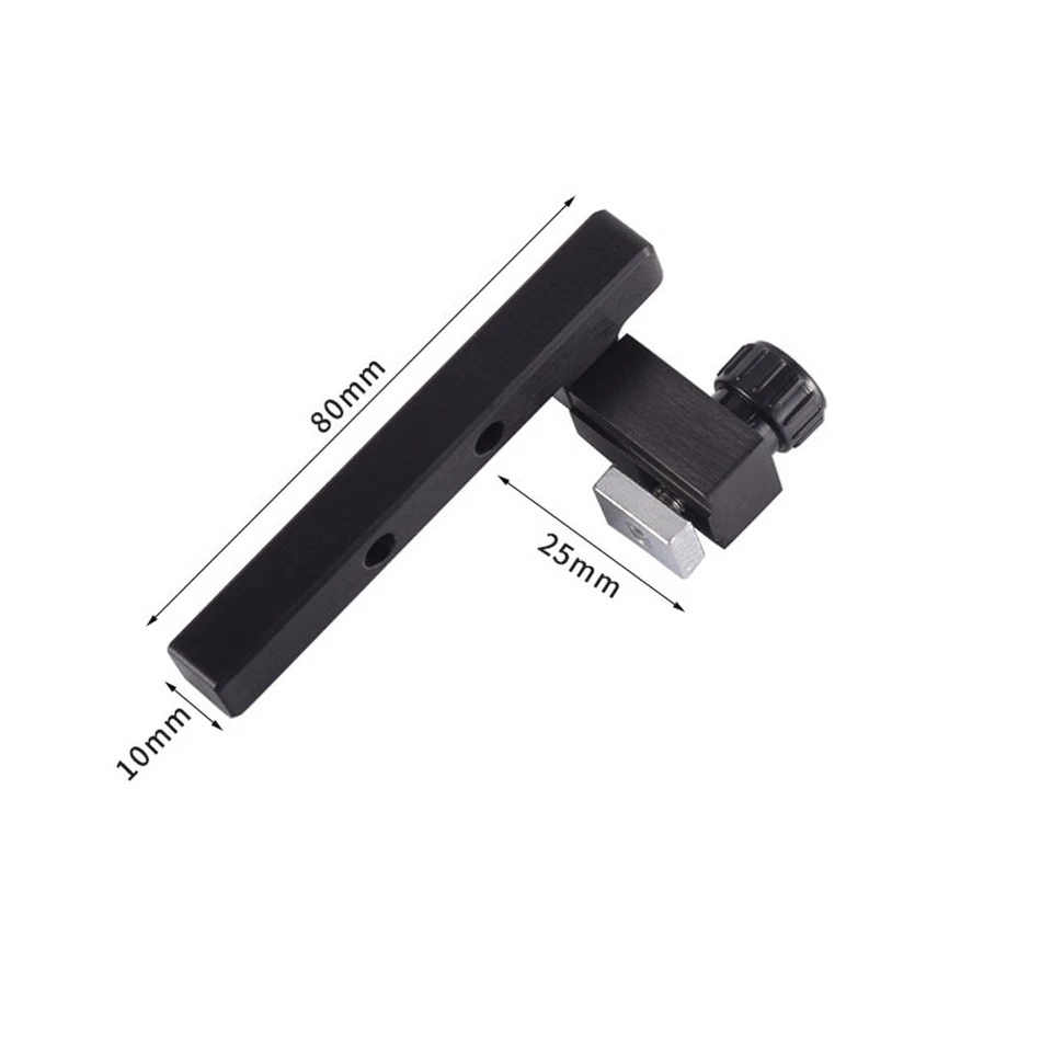 Adjustable Angle Miter Gauge for Woodworking Table Saw with Track Stopper - image 2 of 4