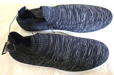 Scarpe casual solo membri NUOVE taglia 10 M stile slip on blu navy