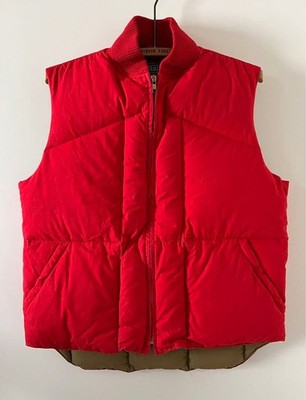 RALPH LAUREN Vhtf 80S Polo Down Vest Vintage Men Limited Edition RARE PUFFER RED