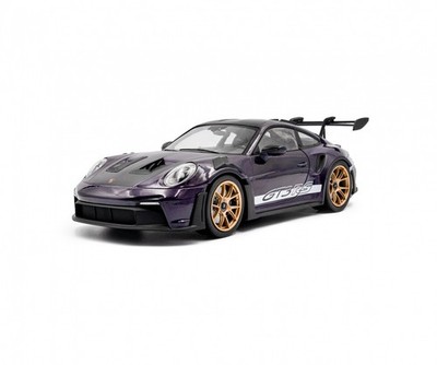 Solido Modellauto 1:18 Porsche 911 GT3 RS viola Weissachpaket lila 2024 S1812103