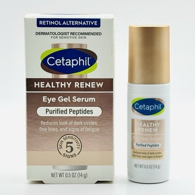 Cetaphil Healthy Renew Gel Purified Peptides Anti Aging Under Eye Serum Cream