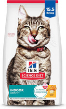 Adult 7+ Indoor Dry Cat Food, Chicken, 15.5 Lb. Bag 5.93 per pound