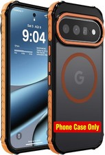 Strong Magnetic Case for Google Pixel 11/11 Pro, Matte Orange